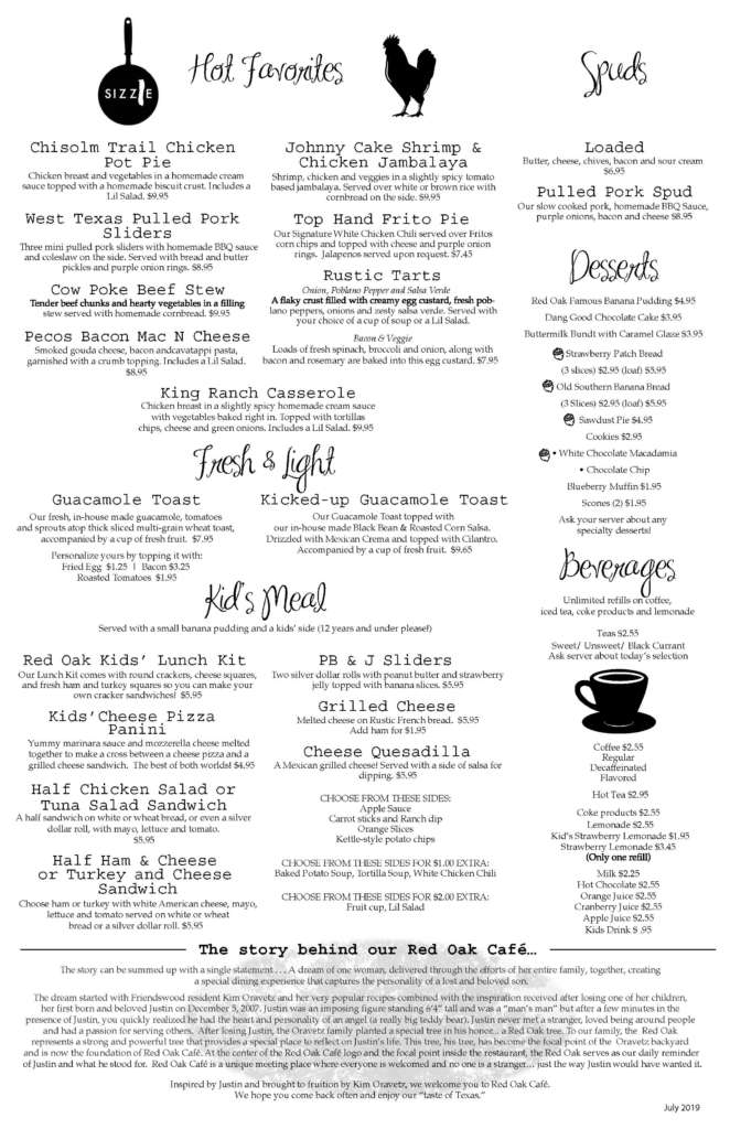 Black Oak Coffee Menu Photos At Black Oak Coffee Roasters Coffee Shop